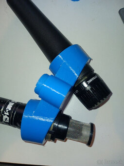drziak dvoch SHURE SM57 mikrofonov 55° - 5