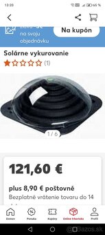Predám solárny ohrievač vody bazéna-solárne vykurovanie - 5