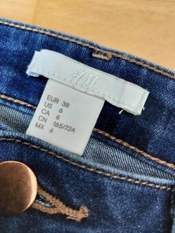 Skinny 36 /S/ - H&M, takmer nenosene - 5