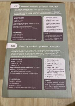 Masazny vankus Albi - UPLNE NOVY - 5