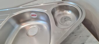 FRANKE Drez rohový SKX 651 E 960 x 500mm nerez - 5