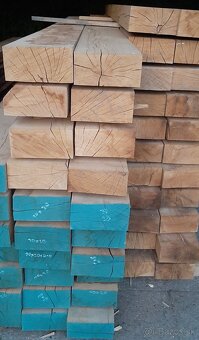 Dubové podvaly, fošne, hranoly, dosky...rôzne rozmery sušené - 5