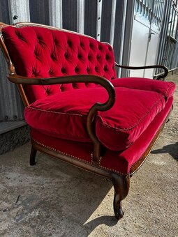 Starožitná neobaroková sedacia súprava - 5