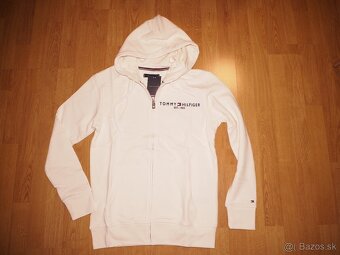 Tommy Hilfiger pánska mikina s kapucňou na zips - 5