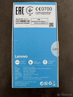 Mobilný telefón Lenovo A6010 Dual SIM - 5