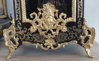 Francúzske hodiny Boulle Japy Freres and Cie - 5