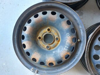 PLECHOVÉ DISKY R14 4X100 5JX14 ET35 CITIGO, VW UP, SEAT MII - 5