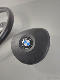 Športový kožený volant bmw e90 e91 e93 e87 - 5