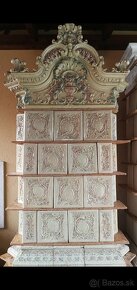 Kachlova pec starozitna - 5