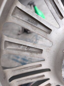 Alu disky 5x114,3 r17 na Hyundai Kona letné pneu 215/55 r17 - 5