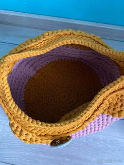 Háčkovaná kabelka - 5