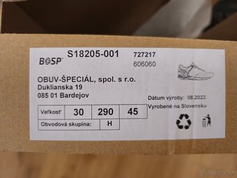 Topánky BOSP Taras LOW, vibram, 45, 30, GTX - 5