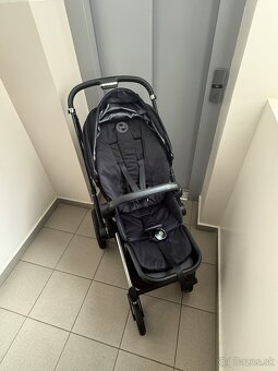 Cybex Priam 4.0 (najnovší vyvýšený model) Onyx Black - 5