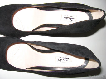 Dámske lodičky Clarks - vel. 41 - nenosené + Darček - 5