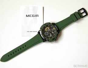 MEGIR M2208 Military Chronograph - pánske vojenské hodinky - 5