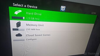Xbox 360, 1 ovládač, 5 hier, 1,5GB HDD - 5