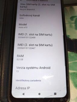 Predám Motorola e13 - 5
