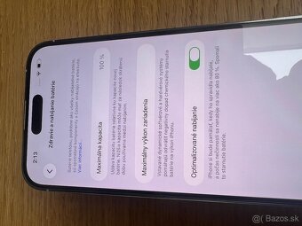 Predám iPhone 14 PRO MAX 256GB, TOP stav, VOLNY, 100% BAT - 5