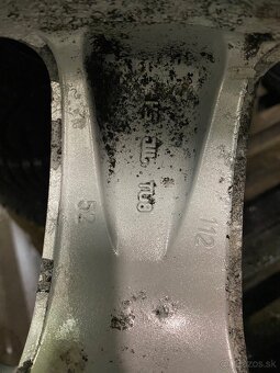 5x112 R18 8,5J ET52 + 255/55 R18 letné - 5