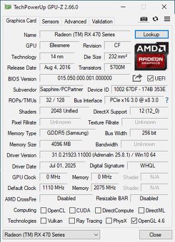 Sapphire™  Nitro+ RX 470 4GB Mining - 5