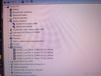 predám Lenovo thinkpad T530 , Intel i5 , 4gb ram , Windows 7 - 5