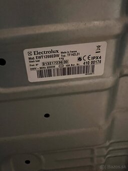 Zhora plnená práčka Elektrolux EWT1266EDW - 5