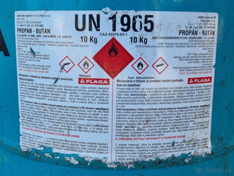 Propán-butánová fľaša 10kg Flaga plná - 5