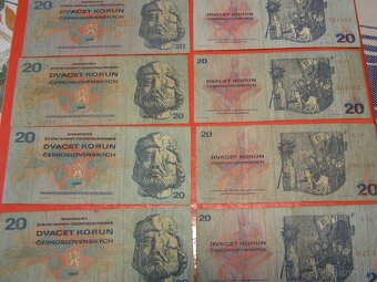 ČESKOSLOVENSKÉ BANKOVKY 1960-2004 - 5
