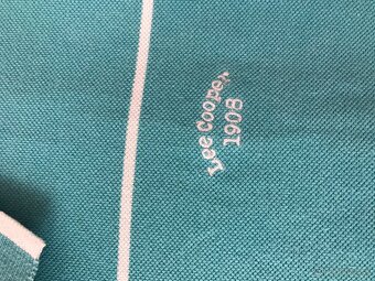 LEE COPER originál azurove pánske polotricko XL - 5