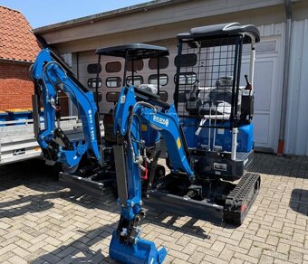 Minibagr mikrobagr minirýpadlo RIPPA R15 - 5