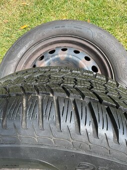 Predám sadu zimných kolies 215/60 R16 s diskami 5x98 - 5