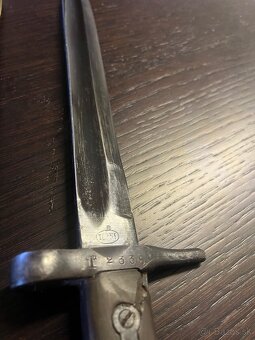 Italský bajonet VETTERLI 1871/MANLICHER CARCANO 1891 - 5