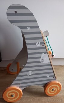 Drevene choditko Viga s aktivitami - 5