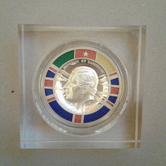 Strieborná minca Príbehy Zeme VII Oheň - 5