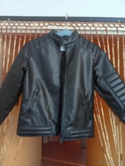 Krásna detská kož.bunda- pre chlapca - 5