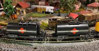 železnica H0 - už rarita - vagóny Fleischman, staré, kovové - 5