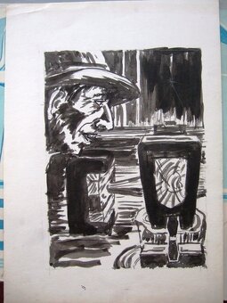 akvarel, serigrafia, BLAŽO, grafiky, obraz - 5