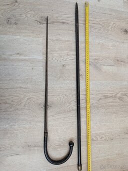 Výchadzková palica s bodcom (od bodáka) - 5