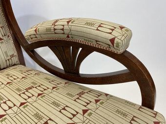 Kreslo ušiak Thonet 1900 - 5