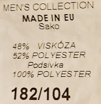 Pánsky svadobný oblek - 5