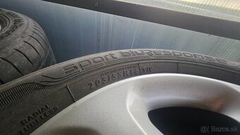 Fiat croma 16" 205 55 R16 letne pneumatiky - 5