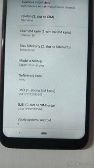 Motorola e6 plus 50€ - 5
