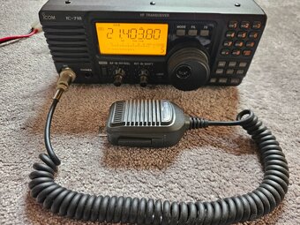 HF transceiver (vysielačka) Icom IC-718 - 5