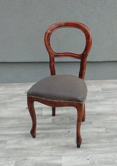 Set stoličiek Louis Philippe ( 4 KS ). - 5