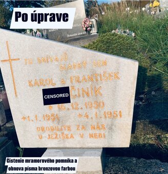 Pomníky renovácia/ obnova - 5