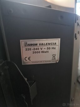 Elektrický krb Eurom Valencia 2000w - 5