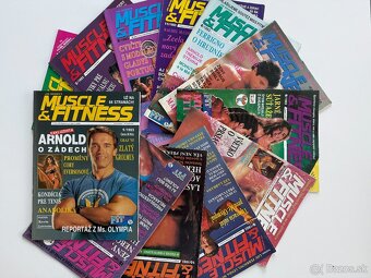 Predám archívne časopisy Muscle&Fitness (1992-1999) - 5