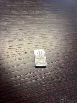 Strieborná tehlička 10g - 5