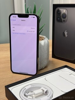 Apple iPhone 13 Pro 128GB - ZÁRUKA / NOVÁ BATÉRIA - 5