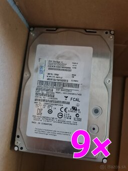 3,5" 15kRPM IBM HDD rôzne -- 139GB SAS / 300GB FCAL - 5
